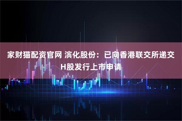 家财猫配资官网 滨化股份:已向香港联交所递交H股发行上市申请
