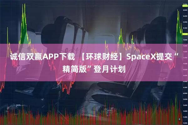 诚信双赢APP下载 【环球财经】SpaceX提交“精简版”登月计划
